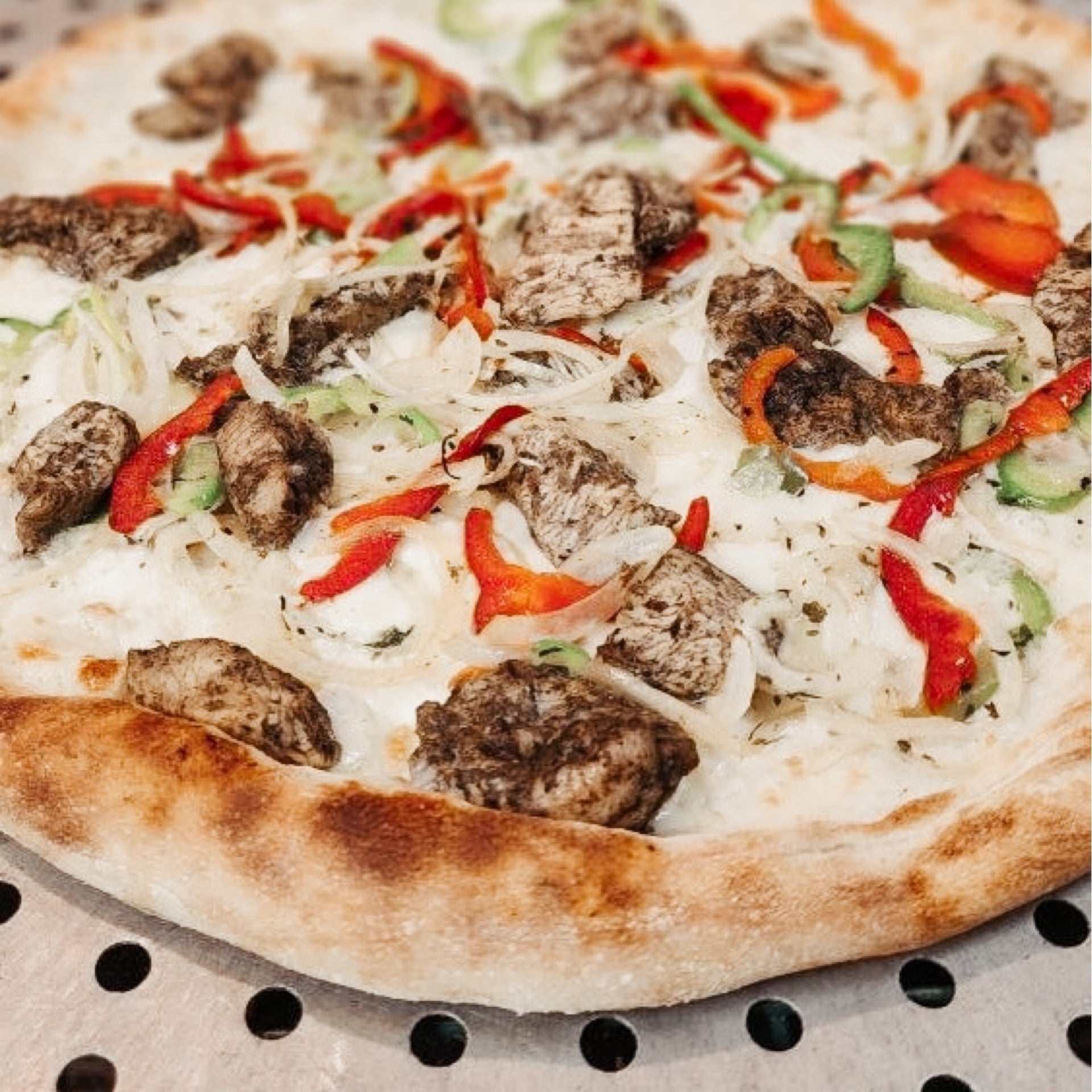 Real Jamaican Jerk Chicken Pizza Antonio's Real NY Pizza